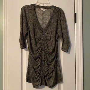 CAbi Gathered Placket Blouse